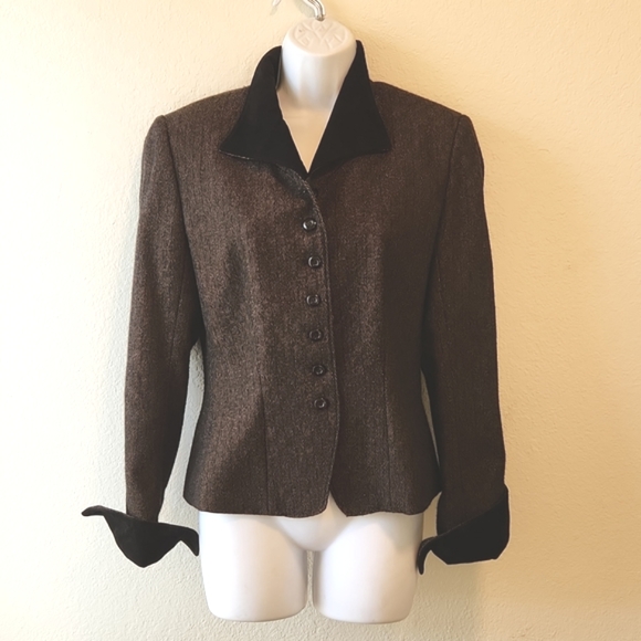 Peruvian Connection Baby Alpaca & Wool Jacket - Picture 1 of 7